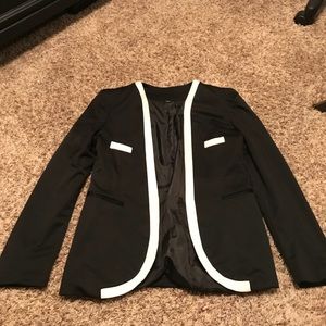 Black and white jacket